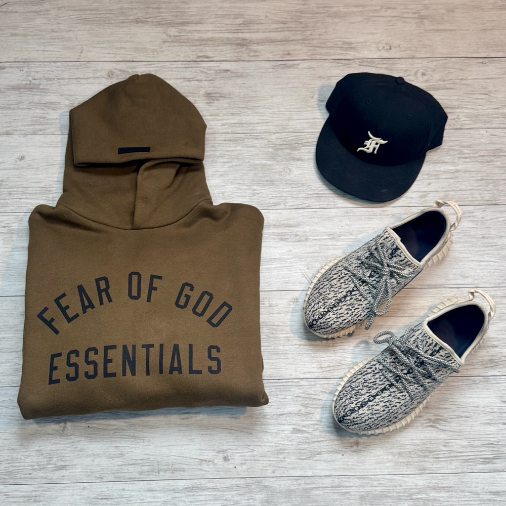 Essentials Fear Of God Hoodie - Picture 3 of 6